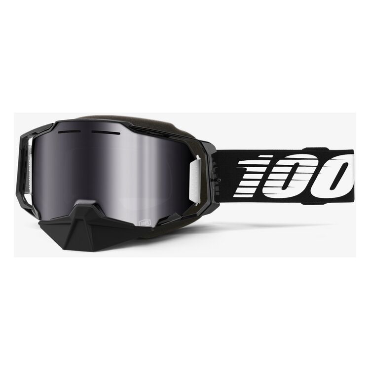 100% Armega Snowmobile Goggles - Mirrored Lens