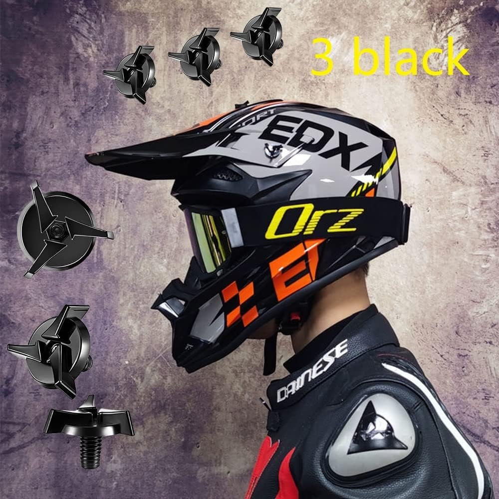Helmet Visor Screws, 3 PCS Motorcycle Helmet Screws, Motorcycle Helmet Accessories, Special Screw of Off-Road Helmet, Plastic Screws