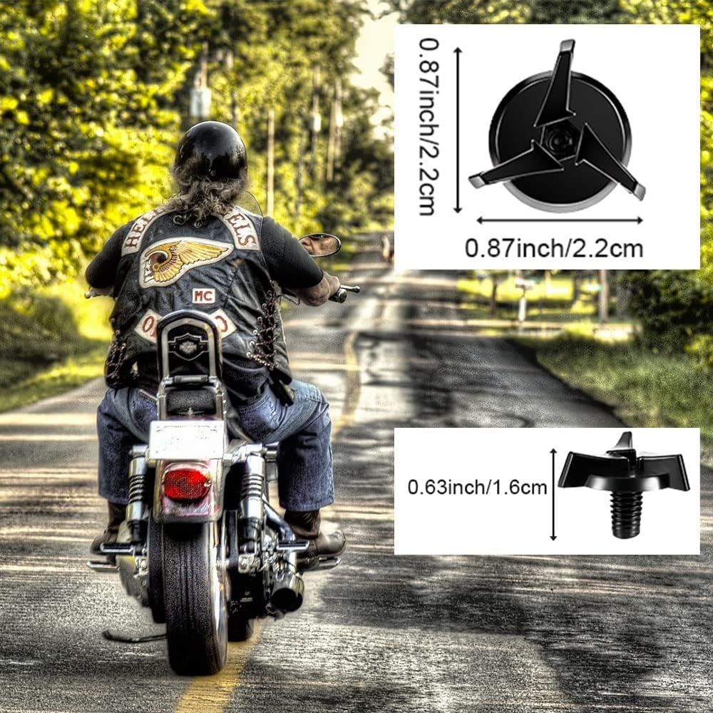 Helmet Visor Screws, 3 PCS Motorcycle Helmet Screws, Motorcycle Helmet Accessories, Special Screw of Off-Road Helmet, Plastic Screws