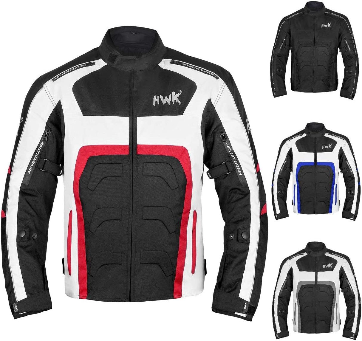 Spyder Motorcycle Jacket for Men with Weather Resistant Cordura Textile Fabric for Enduro Motocross Jacket