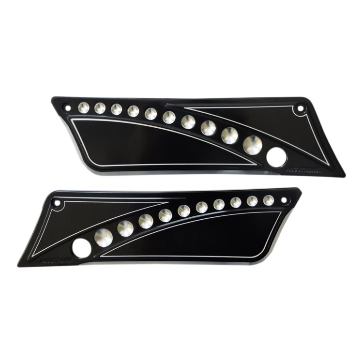 Accutronix Saddlebag Latch Cover For Harley Touring 1993-2013