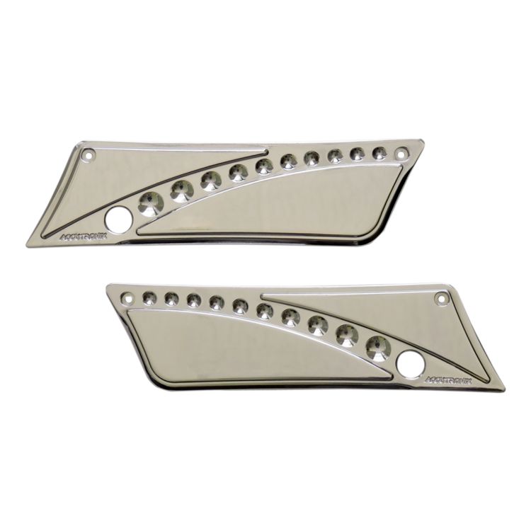 Accutronix Saddlebag Latch Cover For Harley Touring 1993-2013