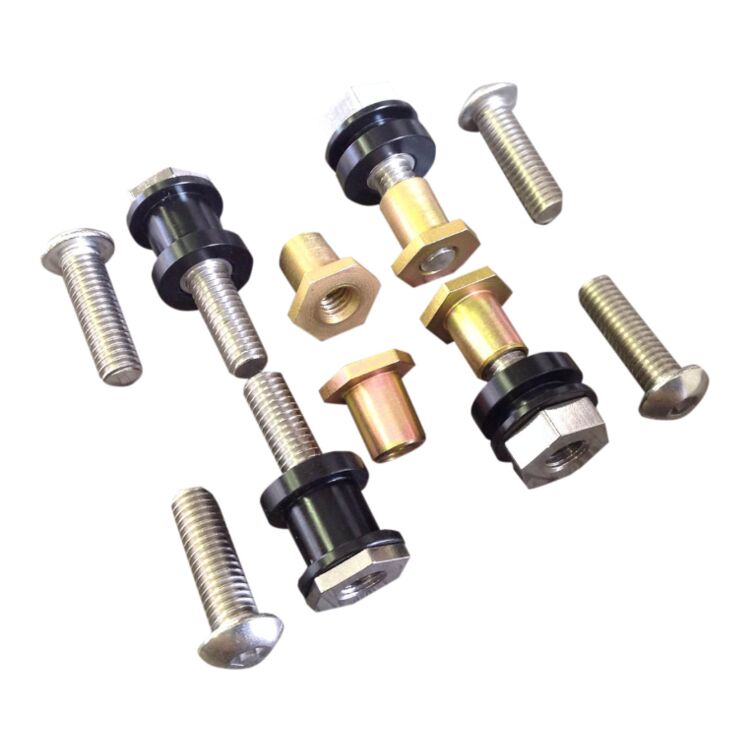 Alloy Art Dyna Saddlebag Mount Kit For Dyna 1991-2017