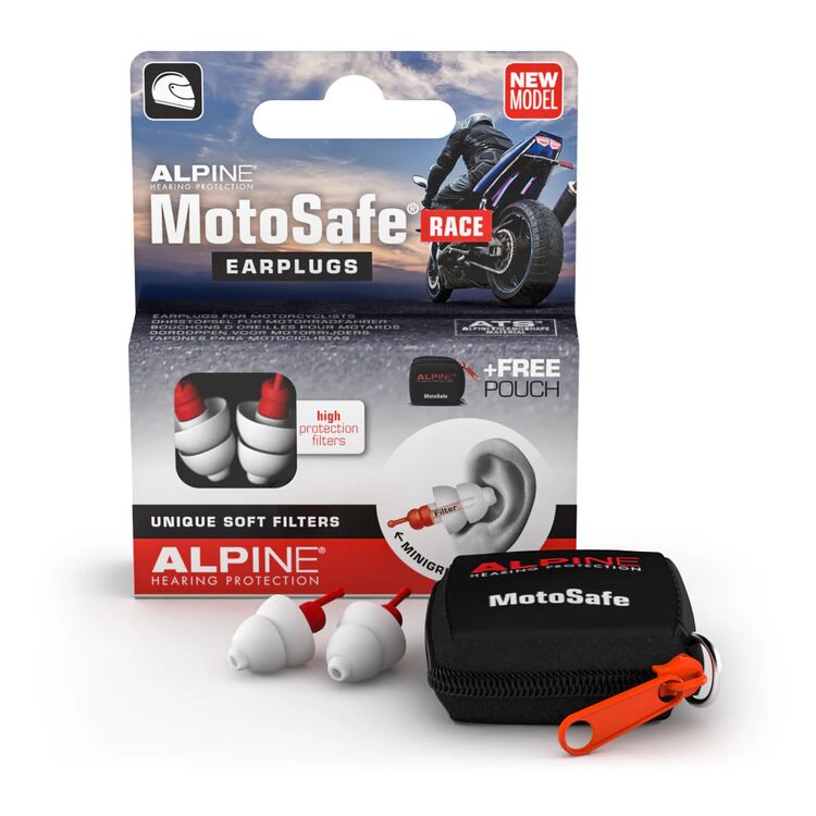 Alpine Hearing Protection Motosafe Race Earplugs