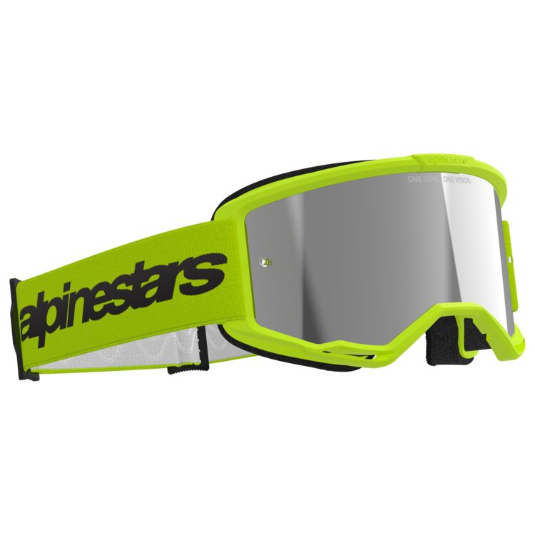 Alpinestars Vision 3 Wordmark Goggles - Mirror Lens