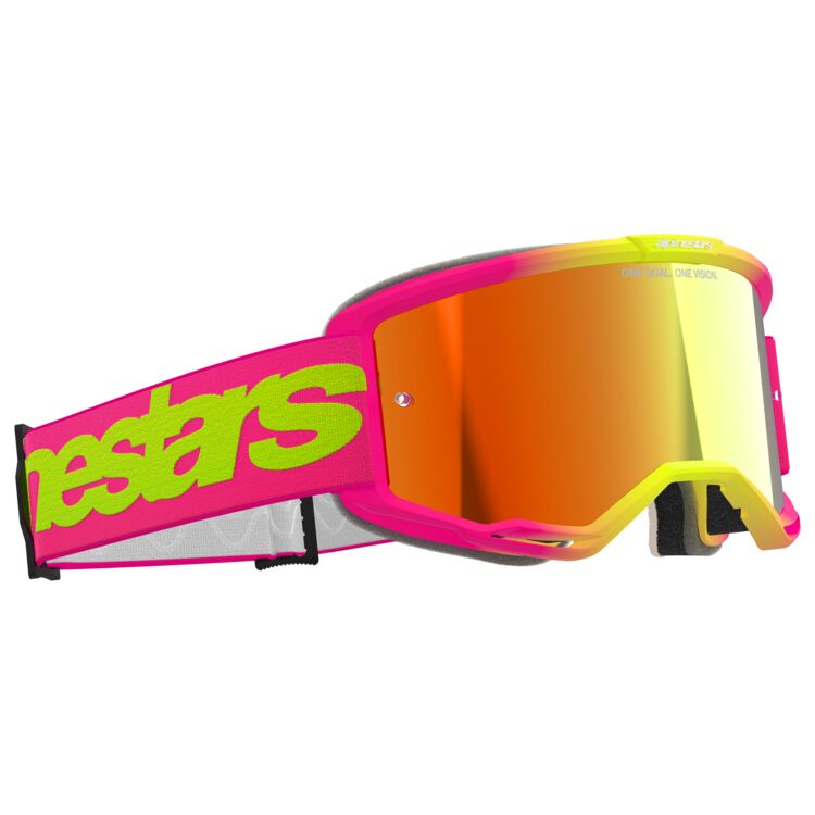 Alpinestars Vision 5 Wordmark Goggles - Mirror Lens