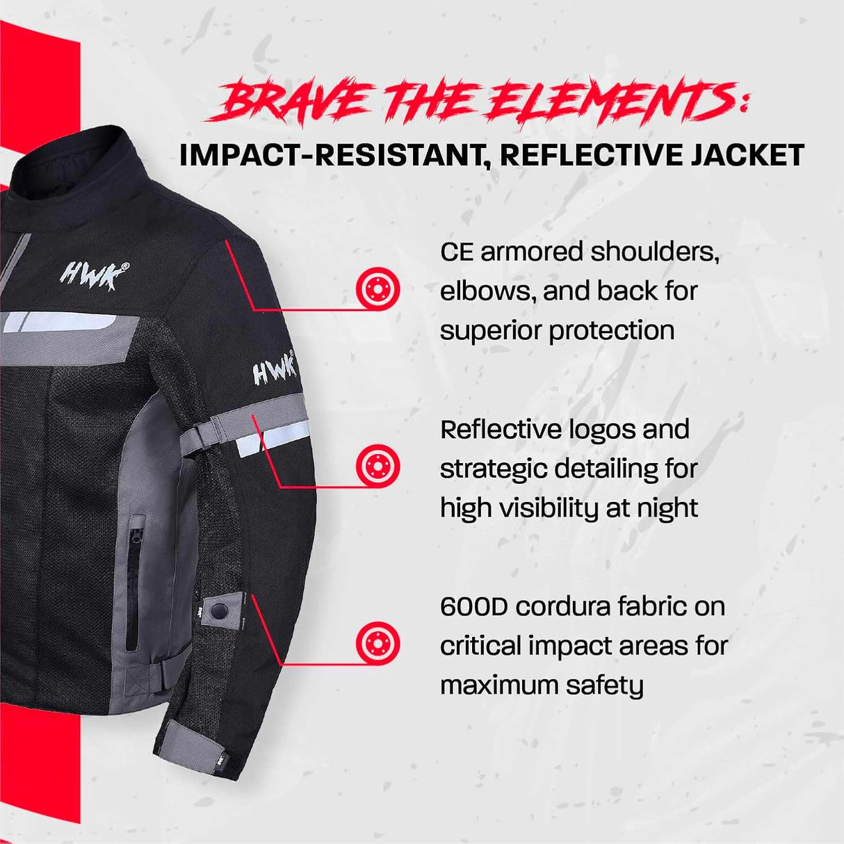 Mesh Motorcycle Jacket Riding Air Motorbike Jacket Biker CE Armored Breathable