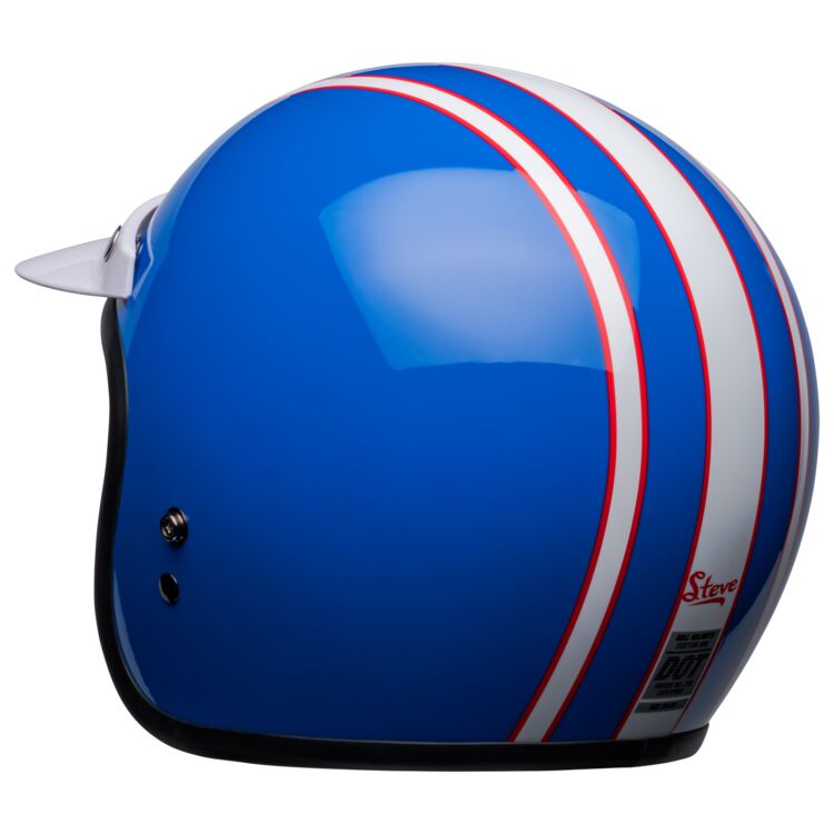 Bell Custom 500 Six Day McQueen Helmet