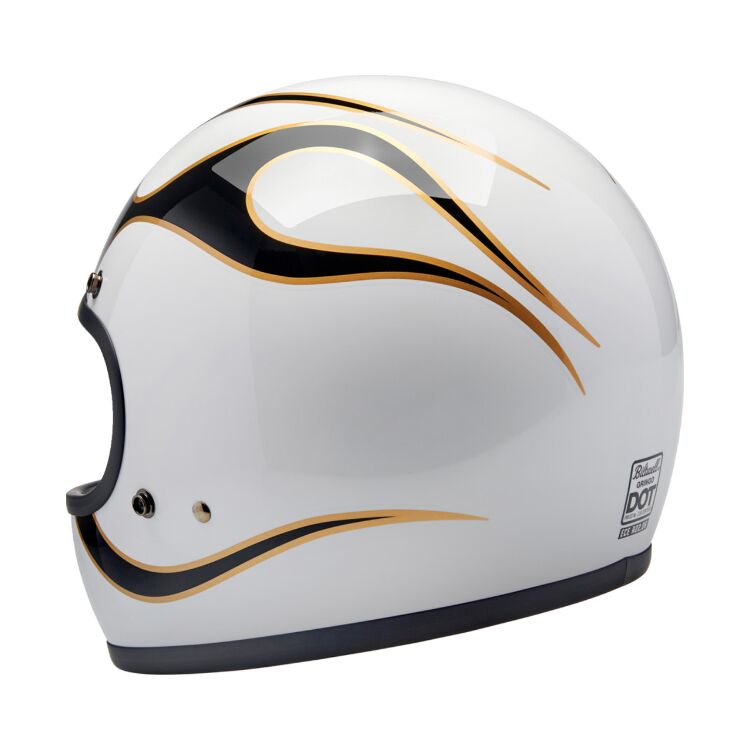 Biltwell Gringo ECE 22.06 Flames Helmet