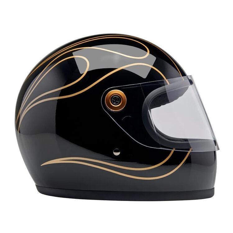 Biltwell Gringo S ECE Flames Helmet