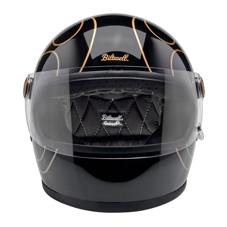Biltwell Gringo S ECE Flames Helmet