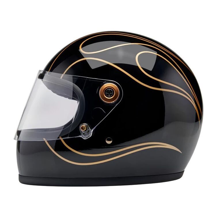 Biltwell Gringo S ECE Flames Helmet