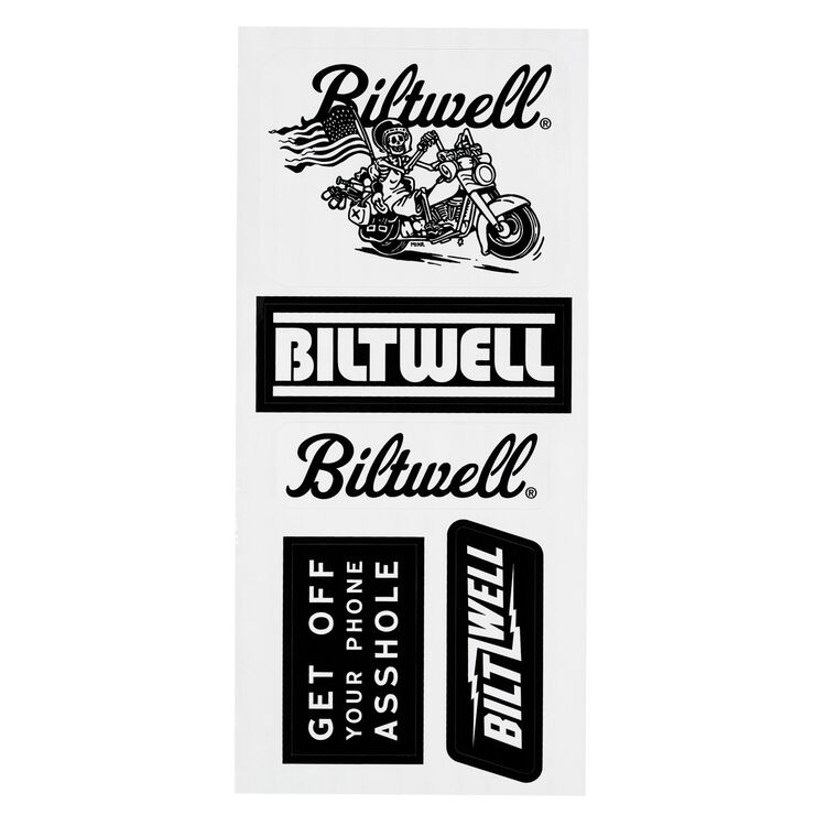 Biltwell "B" Sticker Sheet