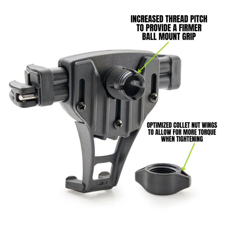 Ciro Constrictor Phone Holder With Aluminum Bar Clamp Mount