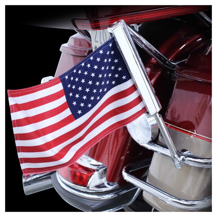 Ciro LED Lighted Flag Pole With American Flag