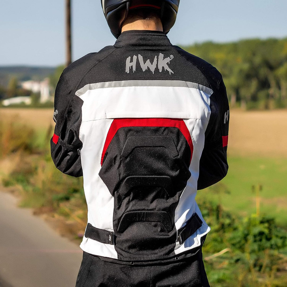 Spyder Motorcycle Jacket for Men with Weather Resistant Cordura Textile Fabric for Enduro Motocross Jacket