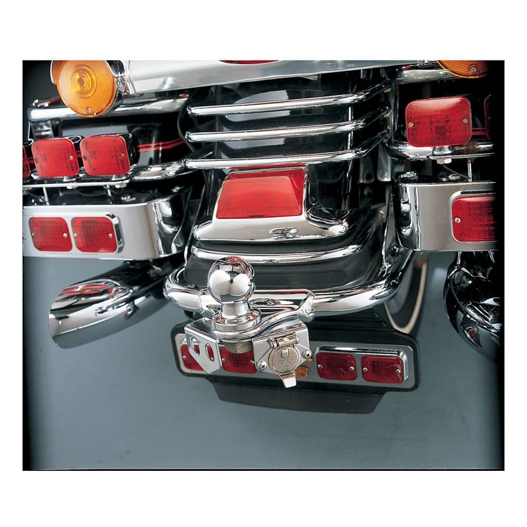 Drag Specialties Ball Mount Trailer Hitch Receptacle Kit For Harley 1984-2011