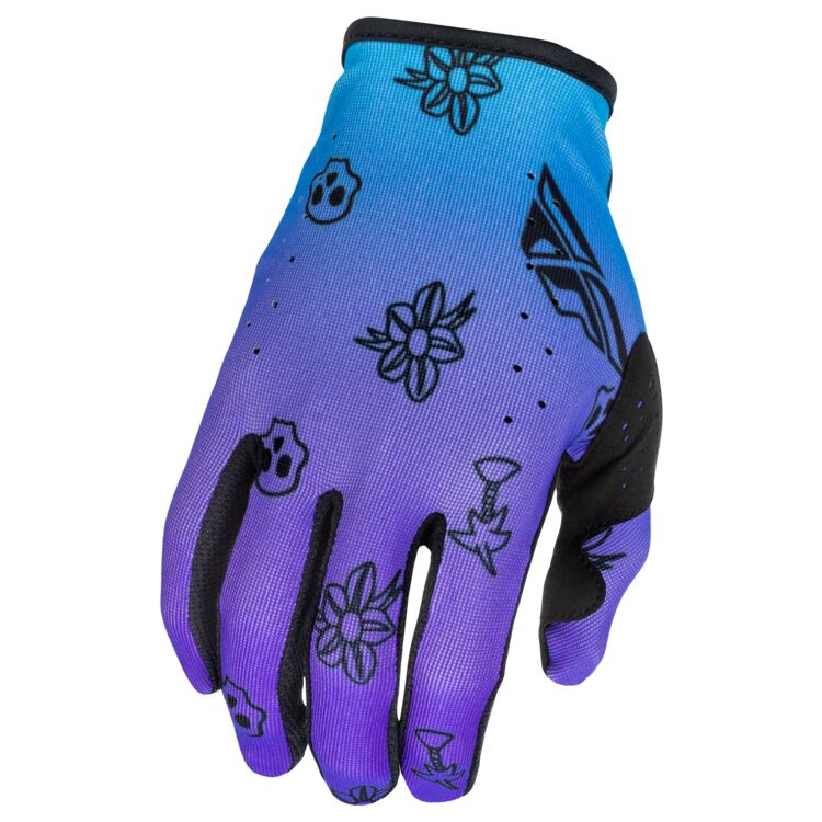 Fly Racing Youth Lite Outline Gloves