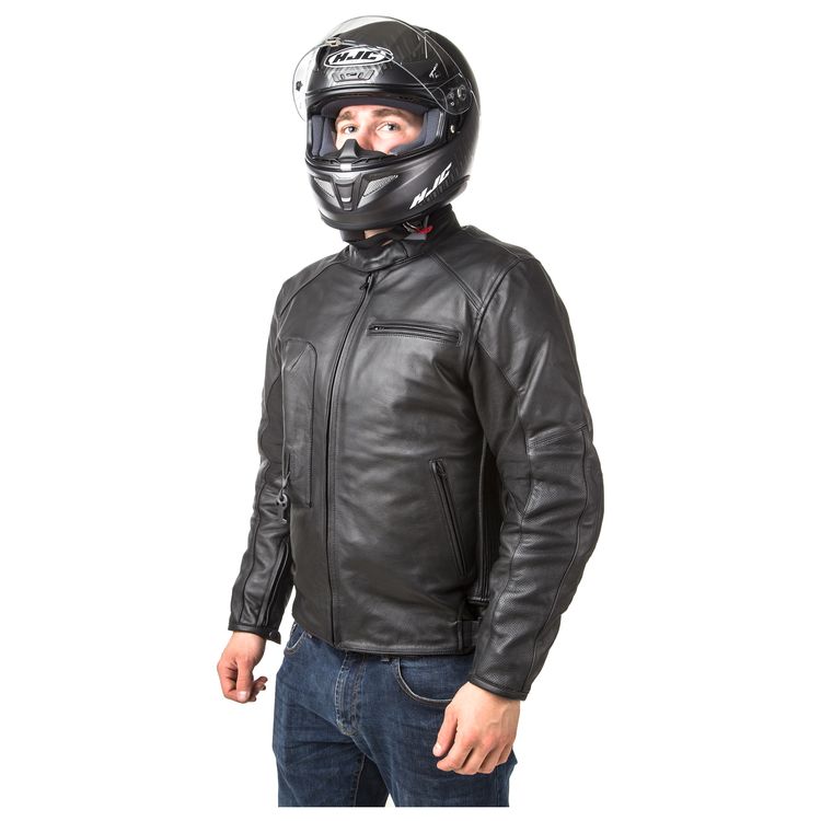Helite Leather Airbag Jacket
