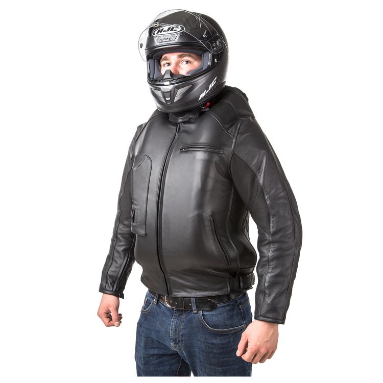 Helite Leather Airbag Jacket