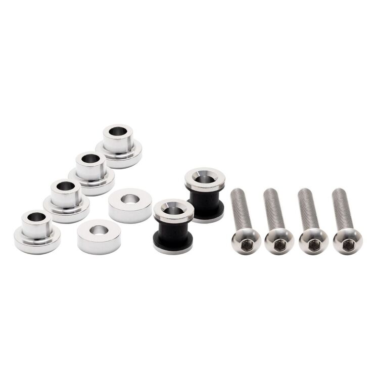 HogWorkz Detachable Saddlebag Adapter Hardware Kit For Harley Softail 2018-2025