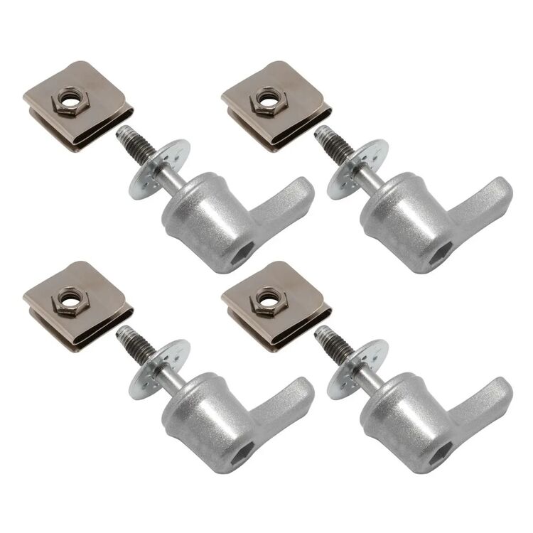 HogWorkz Quick Turn Saddlebag Fasteners For Harley Touring 1994-2025