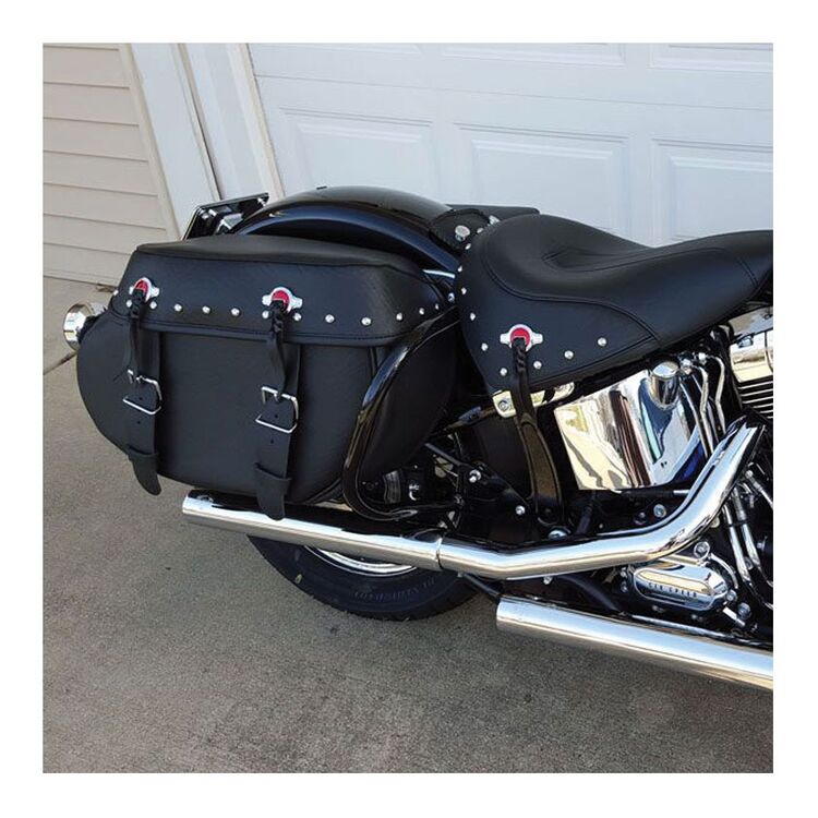 HogWorkz Rear Saddlebag Guards For Harley Softail 2000-2017