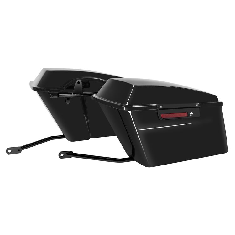 HogWorkz Saddlebag Conversion Brackets For Harley Softail