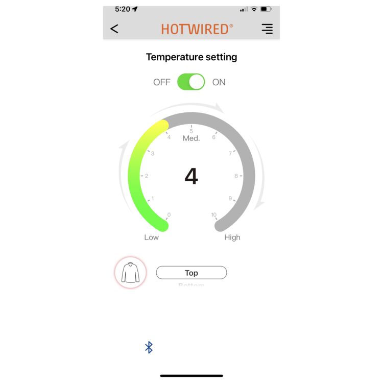 Hotwired 12v Bluetooth Heated Pant Liner