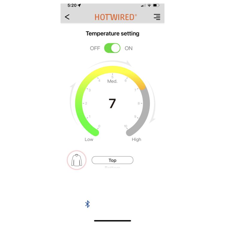 Hotwired 12v Bluetooth Heated Pant Liner