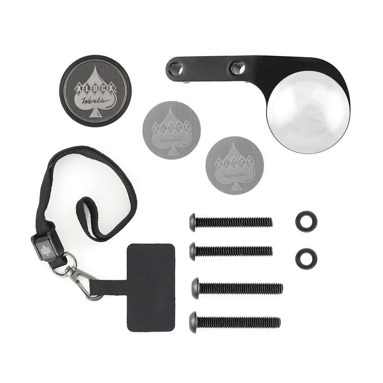 Klock Werks iOMount Magnetic Device Hand Control Mount For Harley 1996-2025