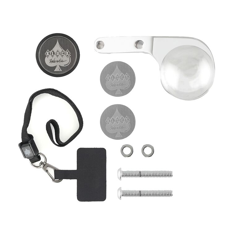 Klock Werks iOMount Magnetic Device Hand Control Mount For Harley 1996-2025