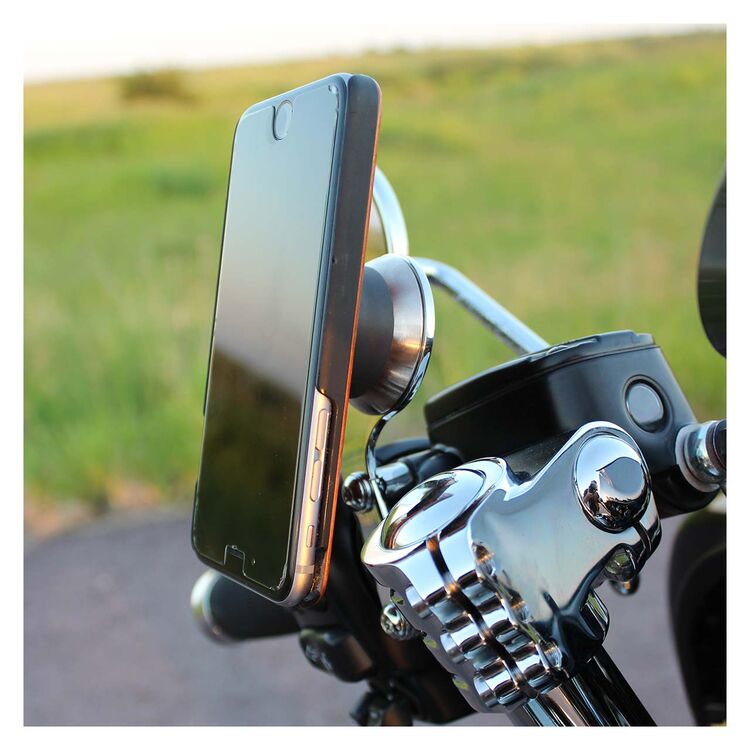 Klock Werks iOMount Magnetic Device Hand Control Mount For Harley 1996-2025