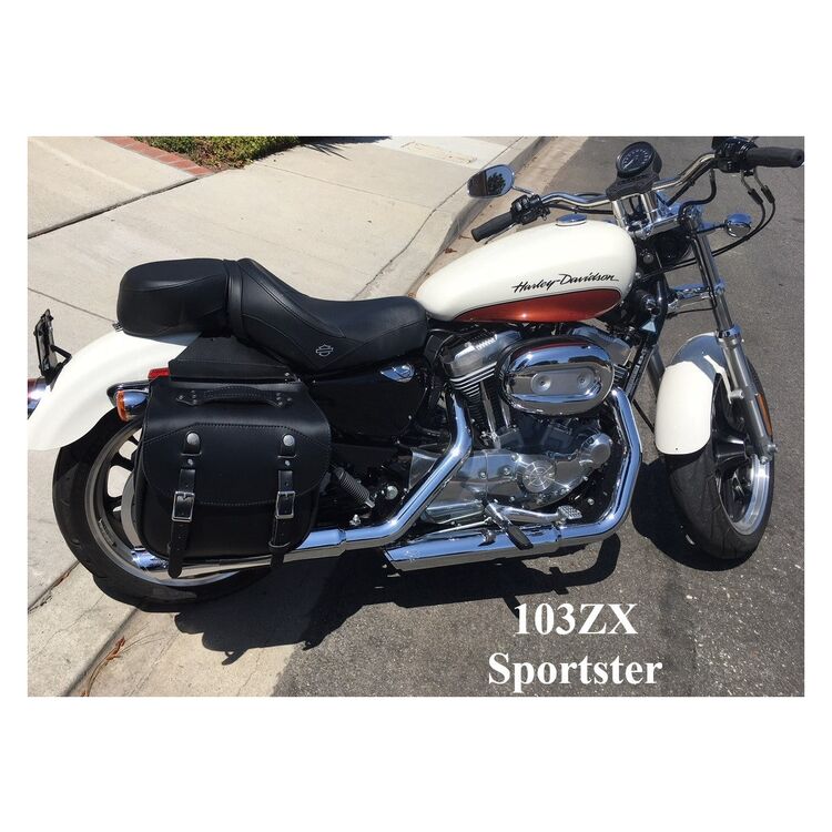 Leatherworks 103ZX Pony Express Throw Over Saddlebags