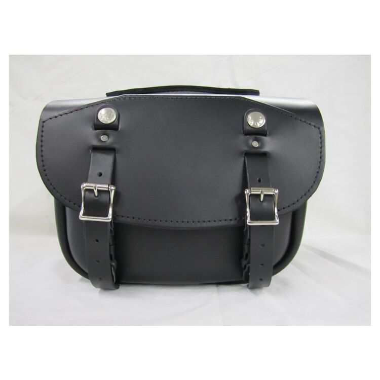 Leatherworks 303 Pony Express Short Leather Throw Over Saddlebags