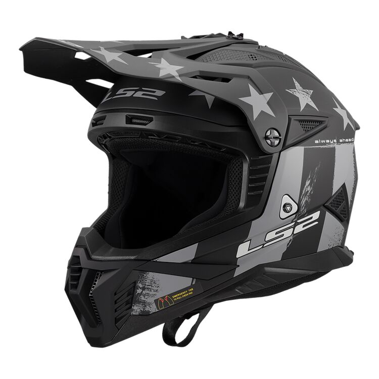 LS2 Gate II Battle Scar Helmet