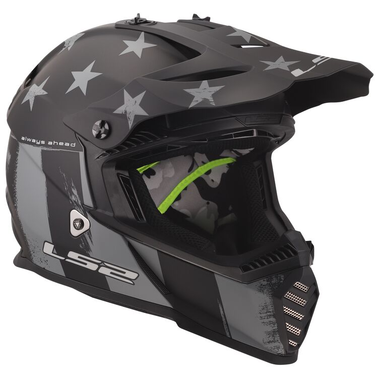 LS2 Youth Gate II Battle Scar Helmet