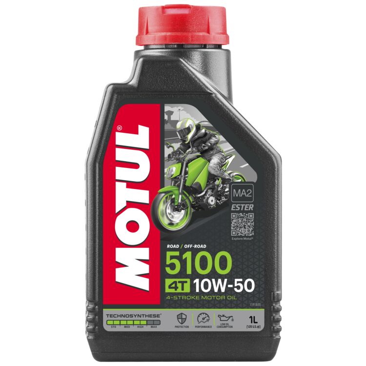 Motul 5100 Synthetic Blend Engine Oil - 4 Liter