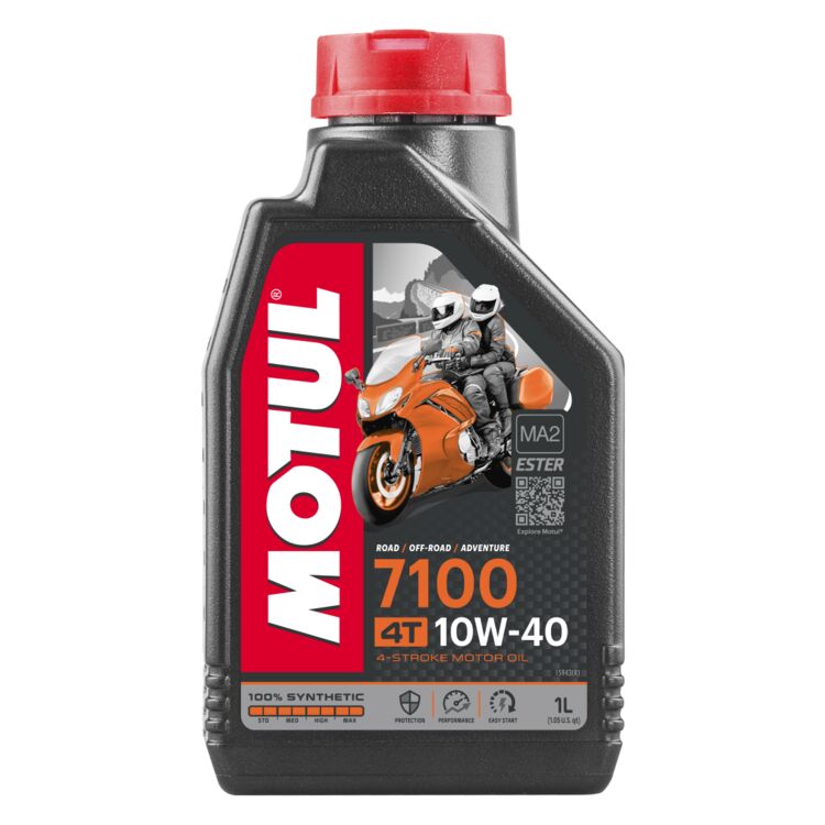 Motul 7100 4T Synthetic Engine Oil - 1 Liter