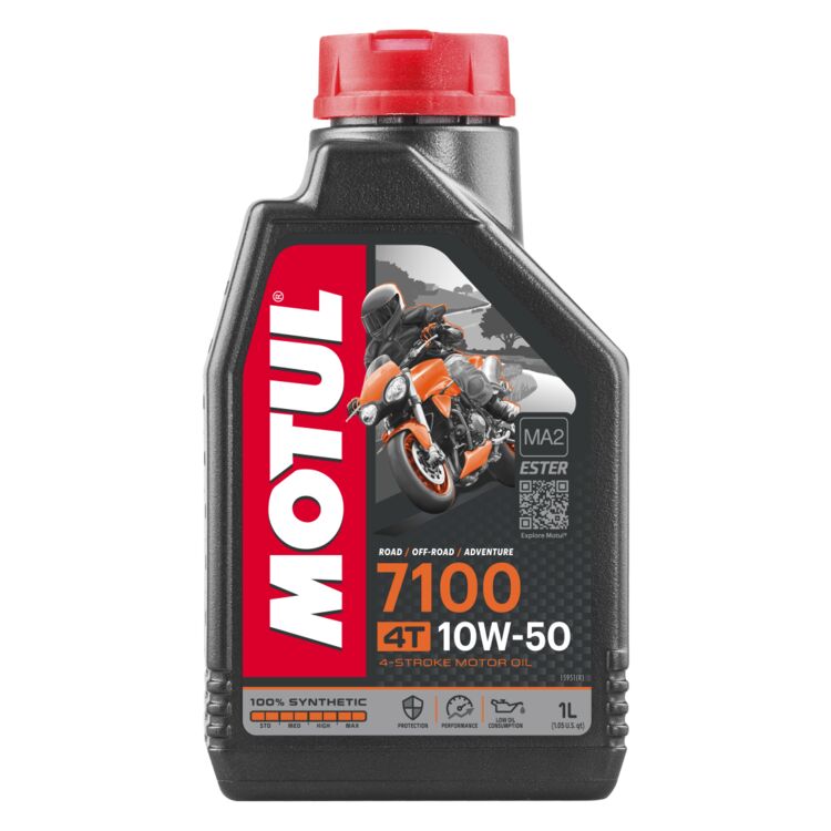 Motul 7100 4T Synthetic Engine Oil - 1 Liter