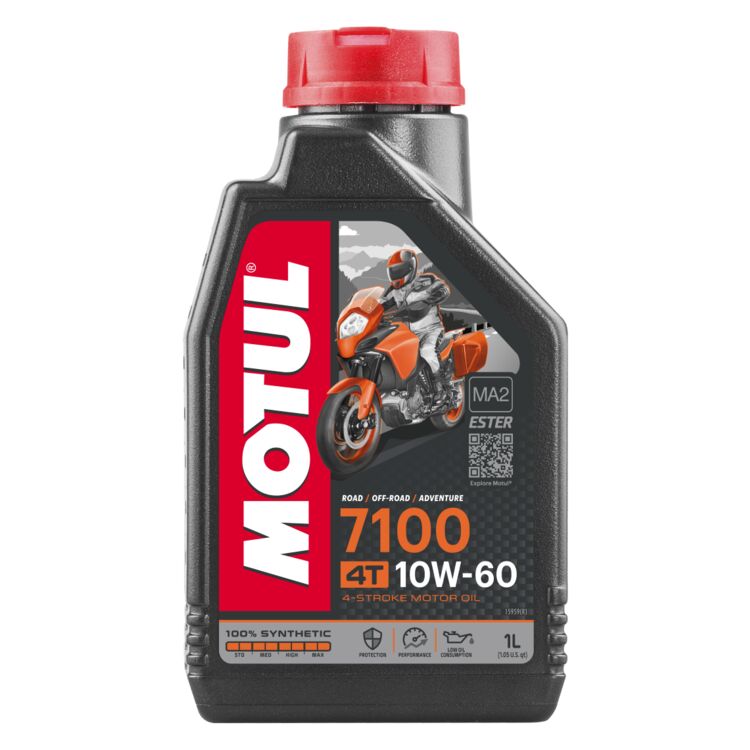 Motul 7100 4T Synthetic Engine Oil - 1 Liter
