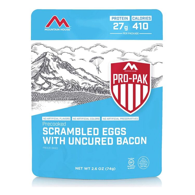 Mountain House Scrambled Eggs With Bacon Pro-Pak