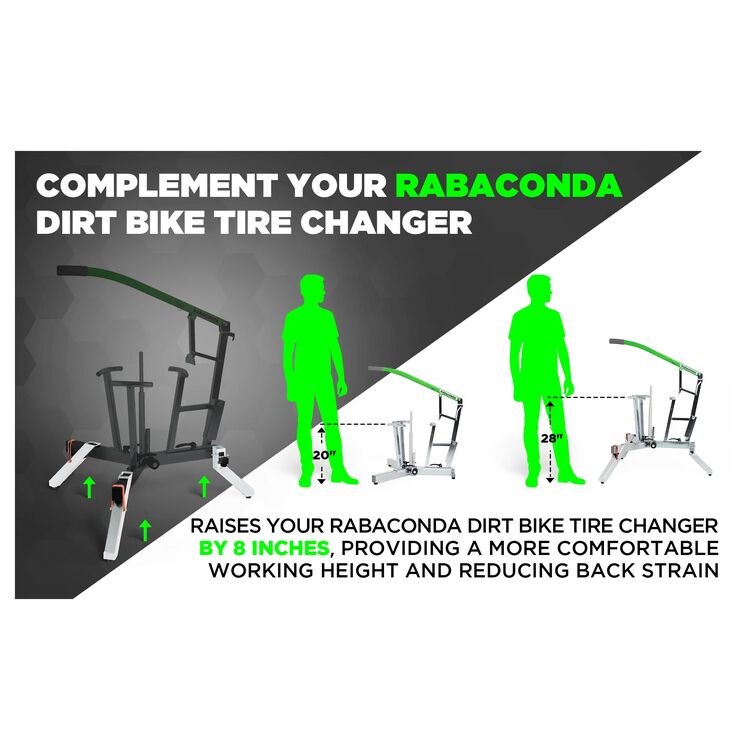 Rabaconda Dirt Bike Tire Changer Lift Kit