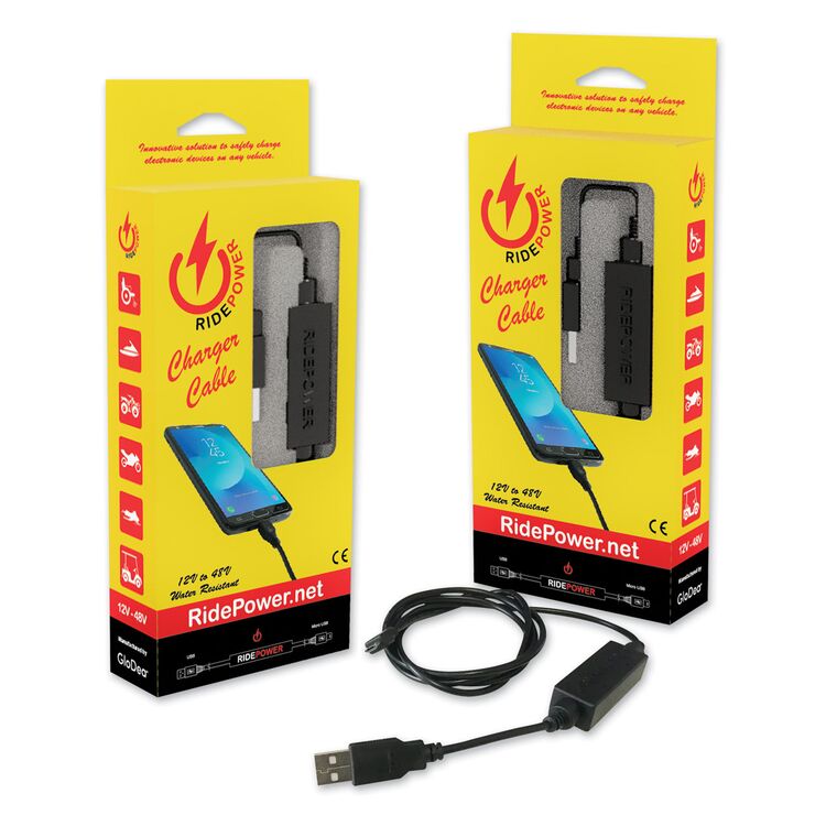 RidePower USB To Micro USB Phone Charger Cable