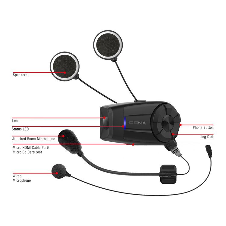 Sena 10C EVO Bluetooth Headset & Camera