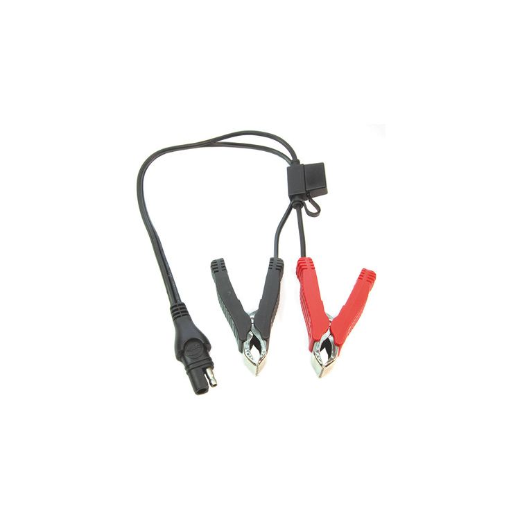 TecMate SAE To Alligator Clips With 15 Amp Fuse