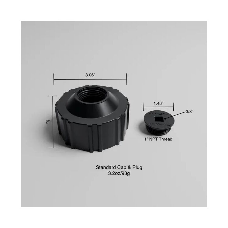 Tuff Jug Fuel Cap And 1" Plug Set
