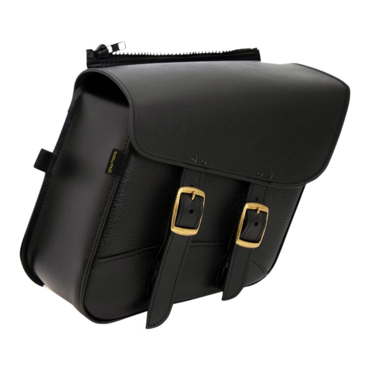Willie & Max Brass Monkey Slant Saddlebags