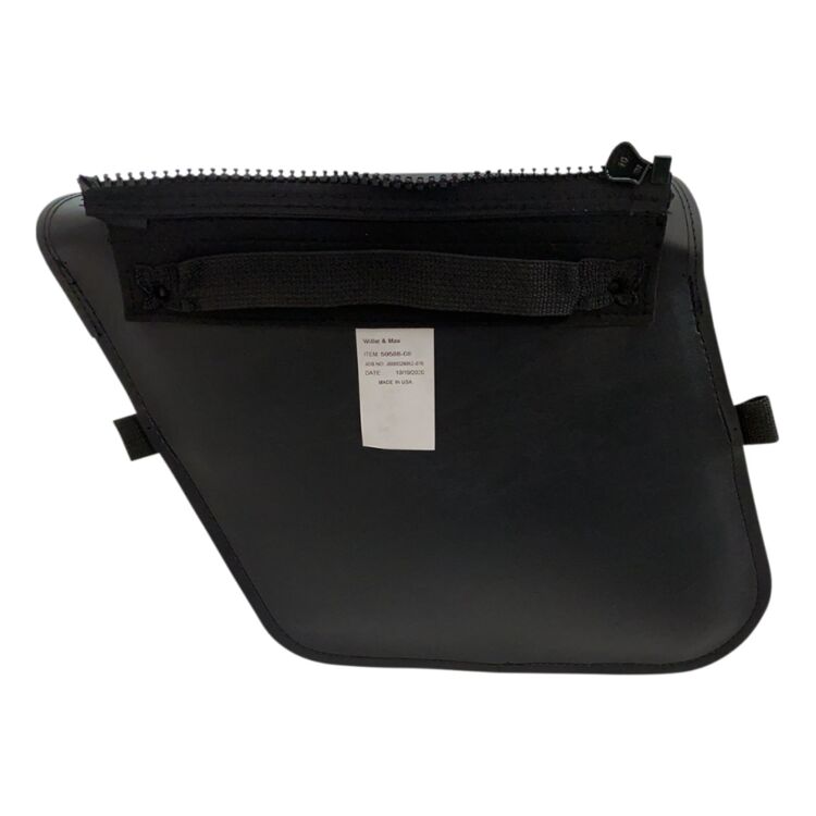 Willie & Max Brass Monkey Slant Saddlebags