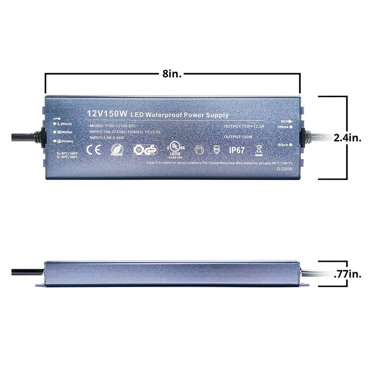 XKGLOW 150W Waterproof AC Adaptor